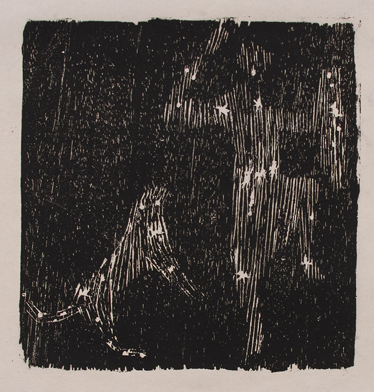 Untitled (Orion and Canis Major), Print