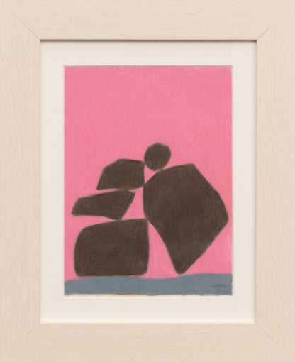 Untitled (Stacked Stones Series), Drawing