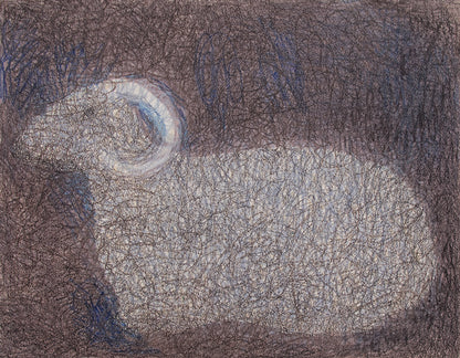 Untitled (Ram), Drawing