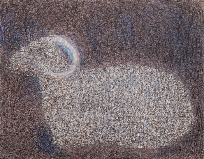 Untitled (Ram), Drawing