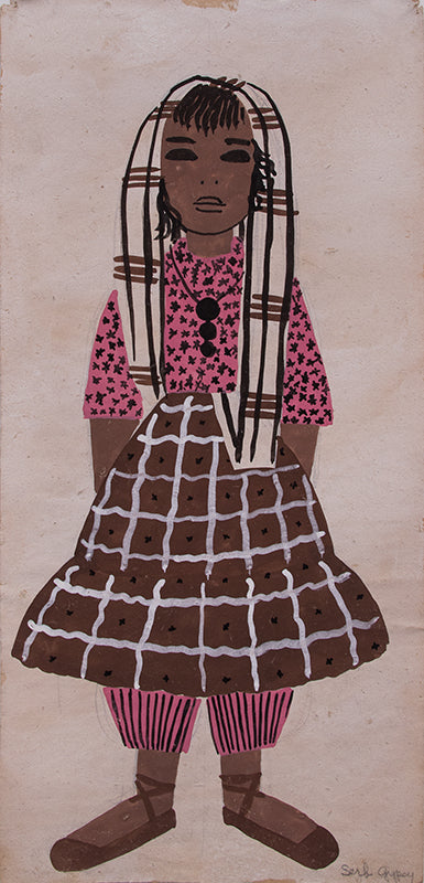Serb Gypsy, Painting