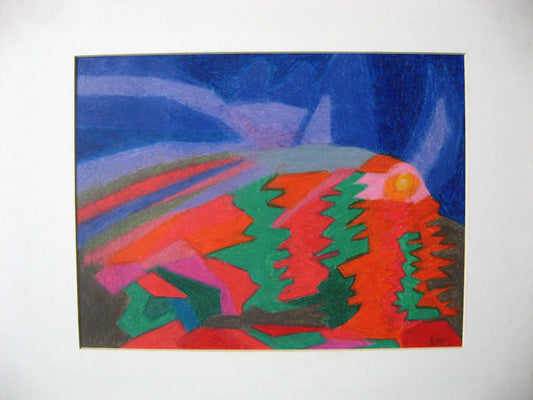 River Night I, Drawing