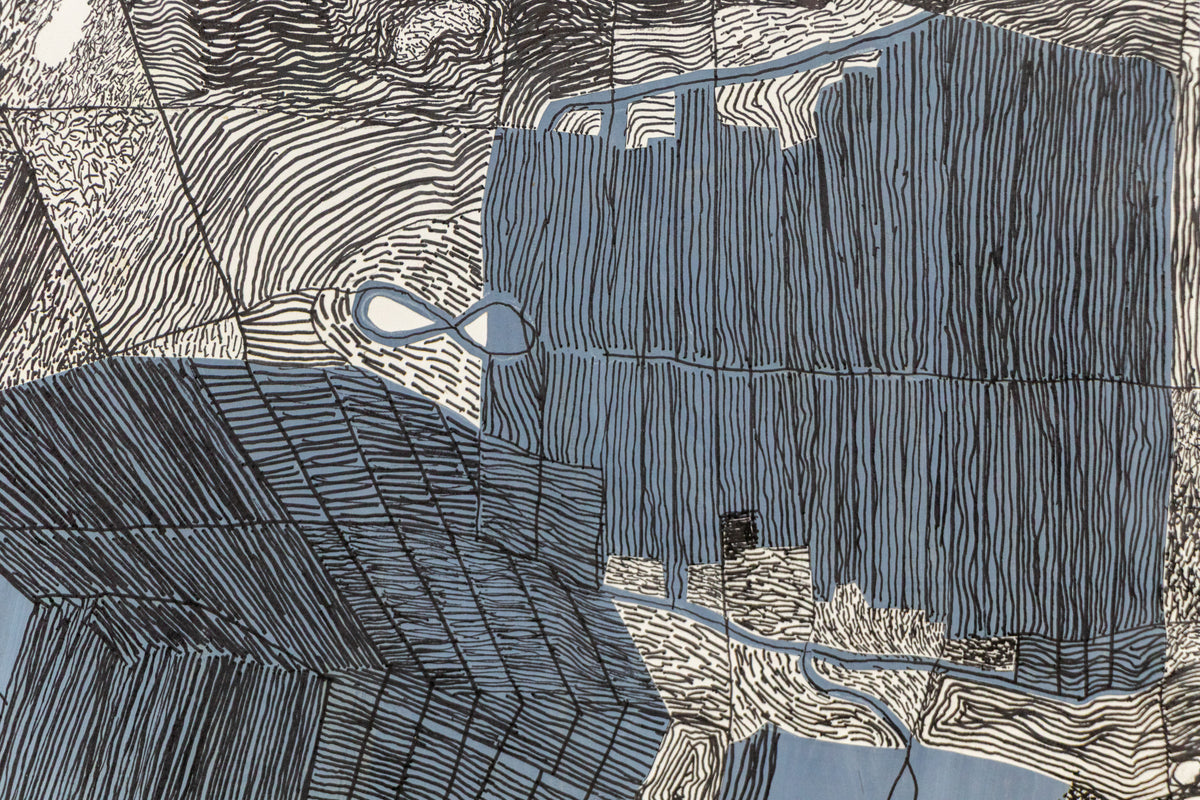 Untitled (Stacks of Paper), Drawing
