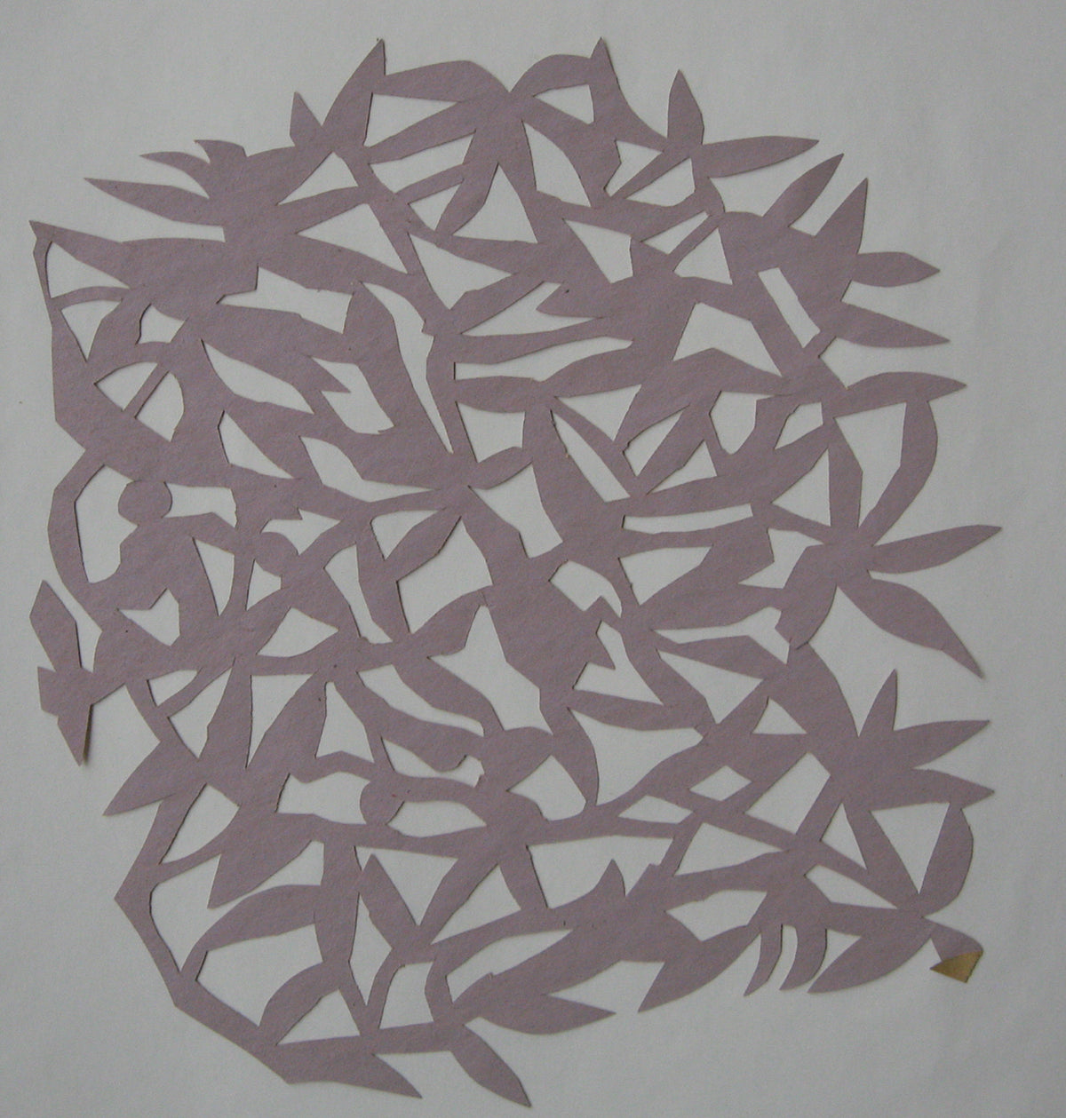 Untitled (Window Frost), Drawing