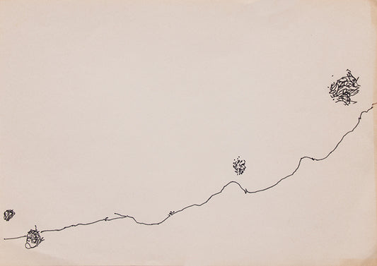 Untitled (Abstract Slope), Drawing