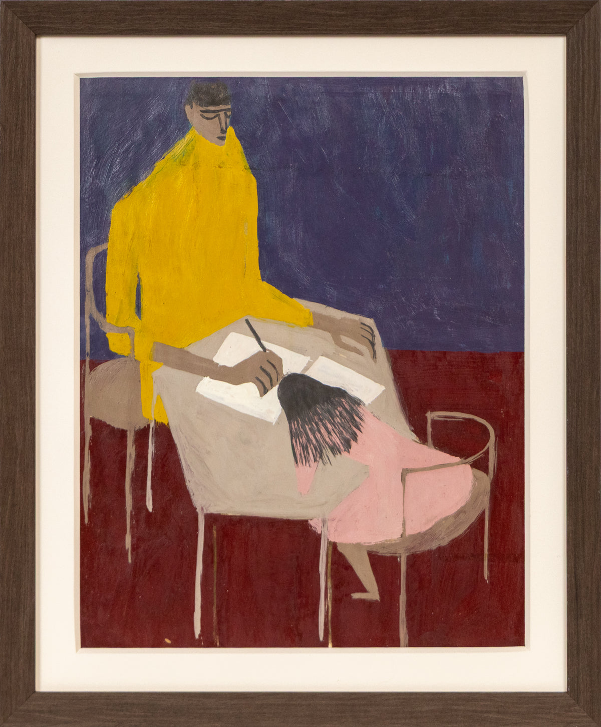 The Lesson, 8, Painting