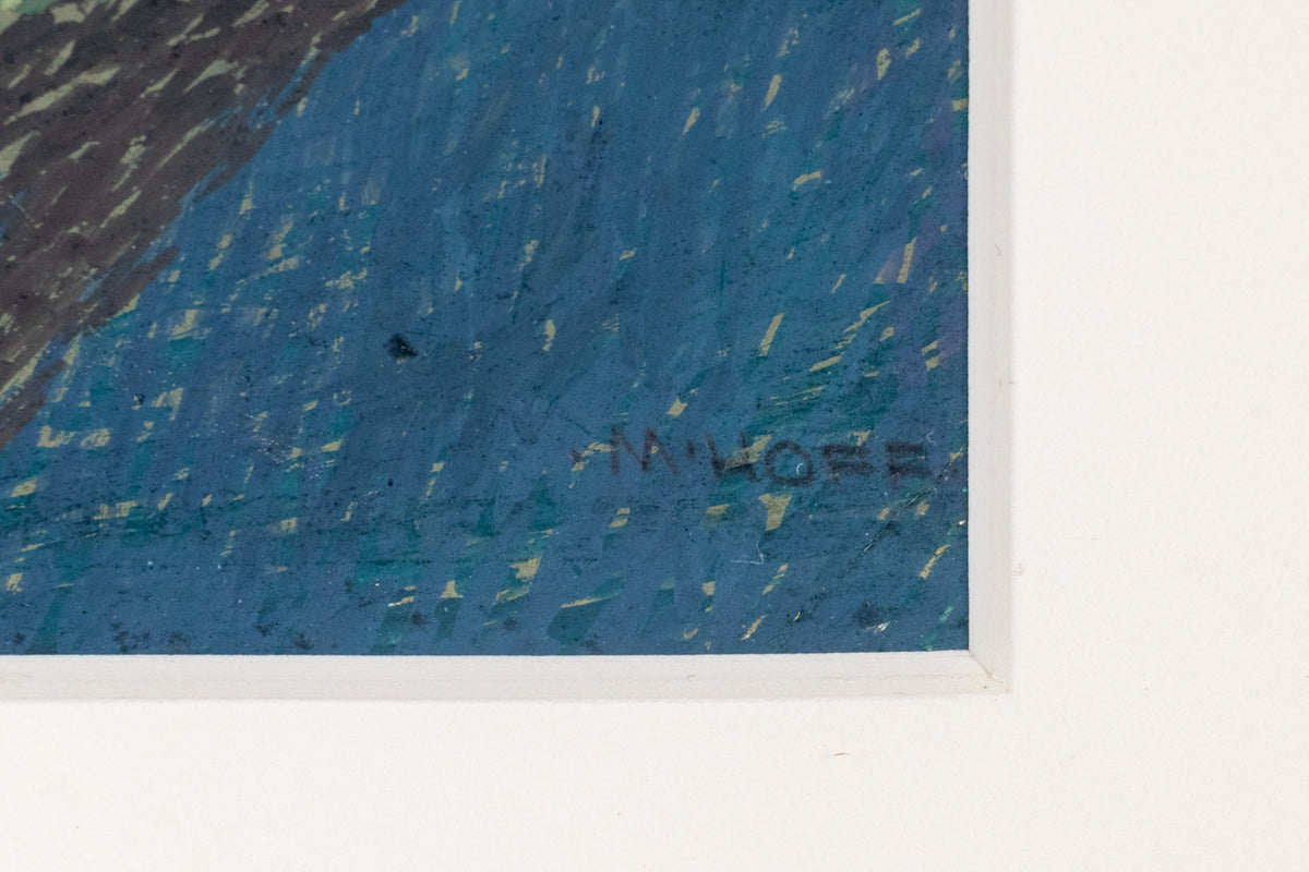 Lighted Candles, 20, Painting, 1954