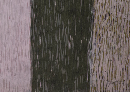 Boy & Angels, Painting, 1949