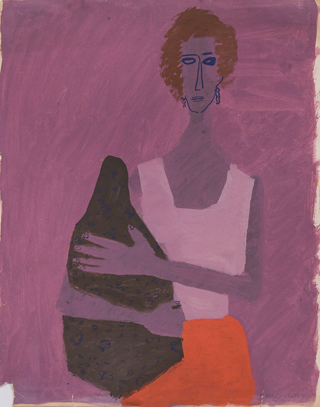 Puerto Rican Mother, Painting