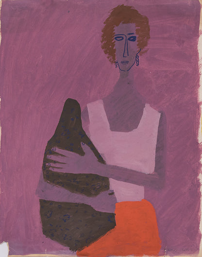 Puerto Rican Mother, Painting