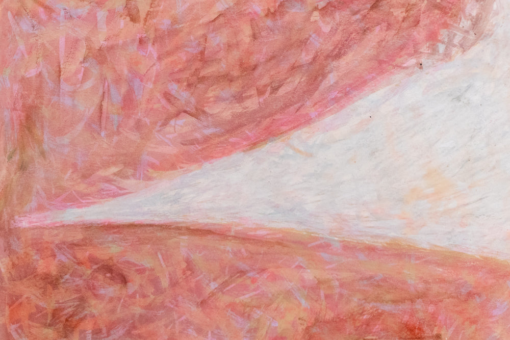 White Bird Landing, or Sea Bird, Painting, circa 1960
