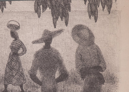Haitian Street Scene, Print