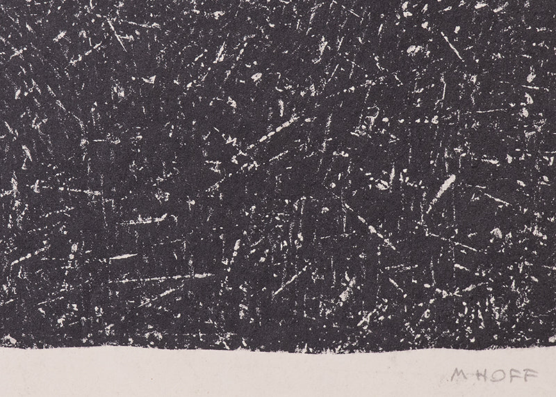 Bird Nest (Black and White Abstract), Print
