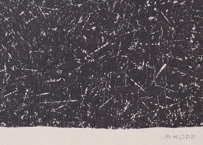 Bird Nest (Black and White Abstract), Print