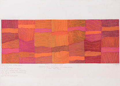 Golden Land (Patterns of Farmlands and Fields), Painting