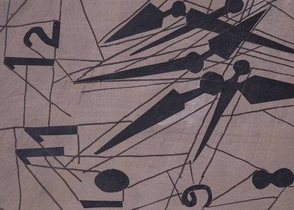 Untitled (What Time Is It?), Painting