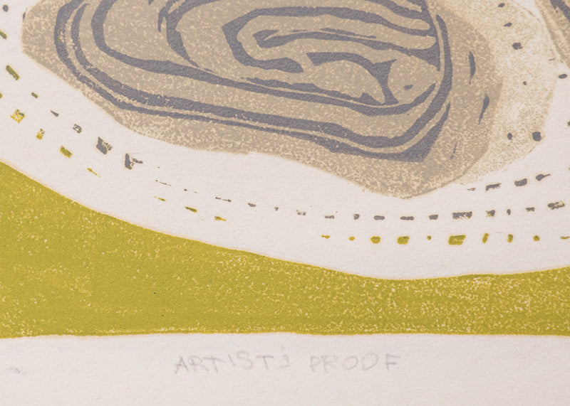 Oysters on a Plate (Artist's Proof), Print