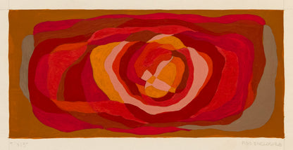 Red Enclosure, Painting
