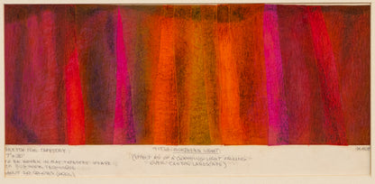 Northern Light (Effect as of a Changing Light Falling over a Canyon Landscape), Painting