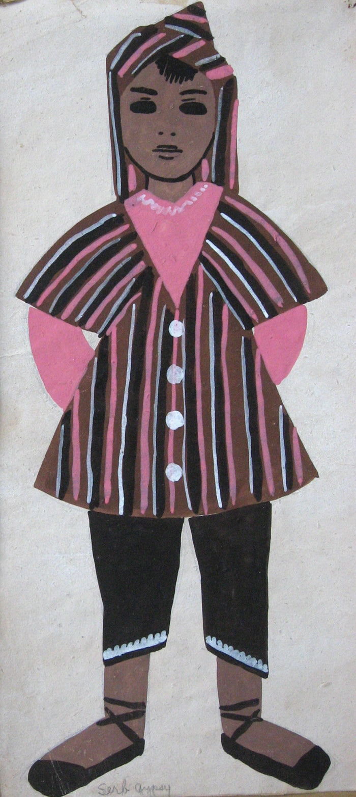 Serb Gypsy, Painting