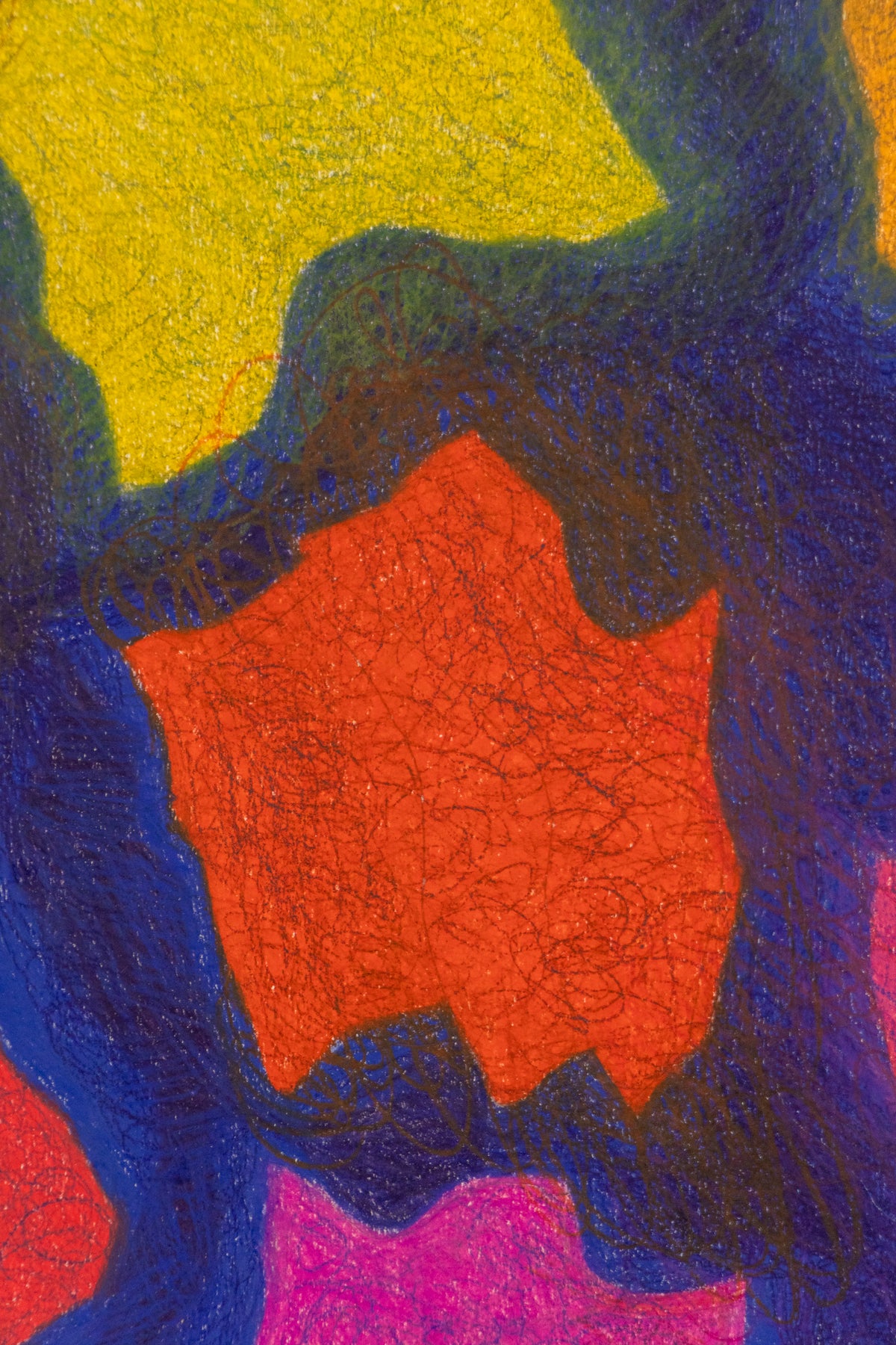 Untitled (Abstract with Polygons), Drawing
