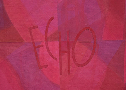Echo (Fuchsia Abstract), Painting