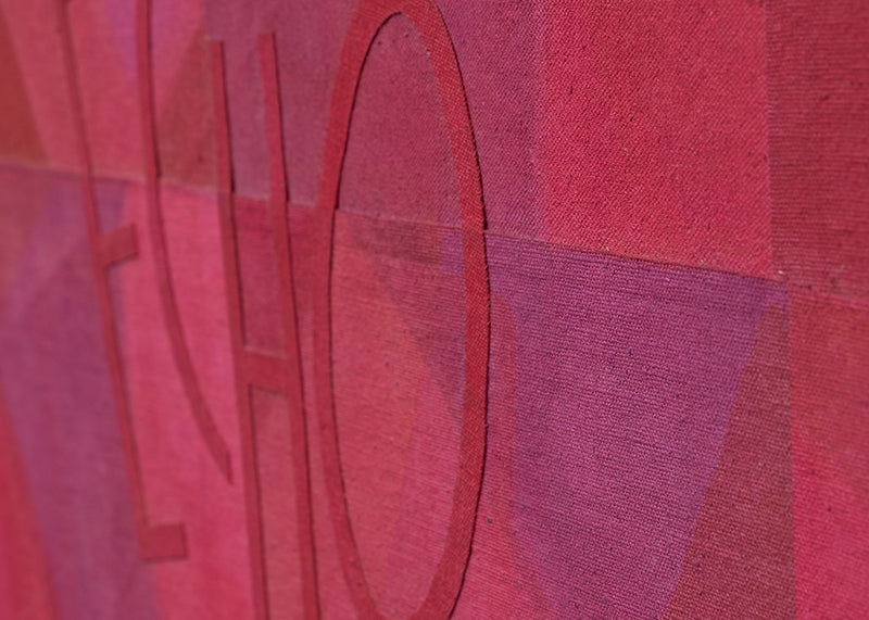 Echo (Fuchsia Abstract), Painting