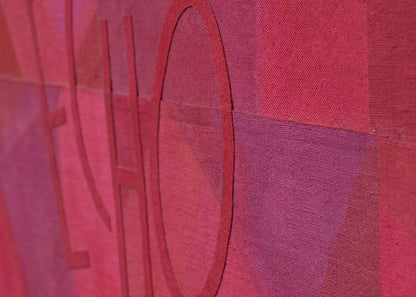 Echo (Fuchsia Abstract), Painting