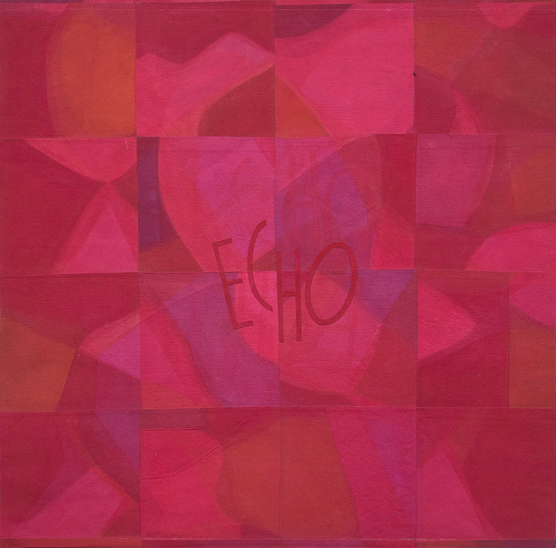 Echo (Fuchsia Abstract), Painting