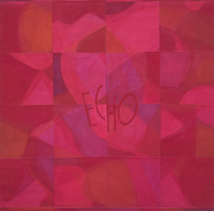 Echo (Fuchsia Abstract), Painting