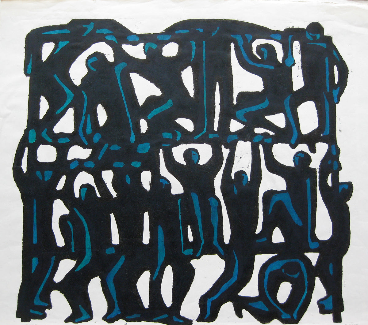 People Tower 2/20, Print