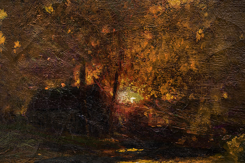 Untitled (Sunset Landscape), Painting
