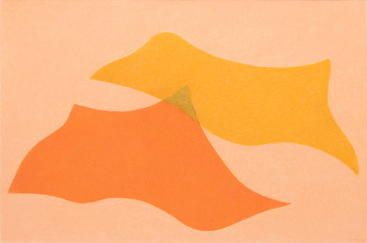 Margo Hoff (1910-2008) artwork for sale. Flying Forms, Mixed Media Drawing