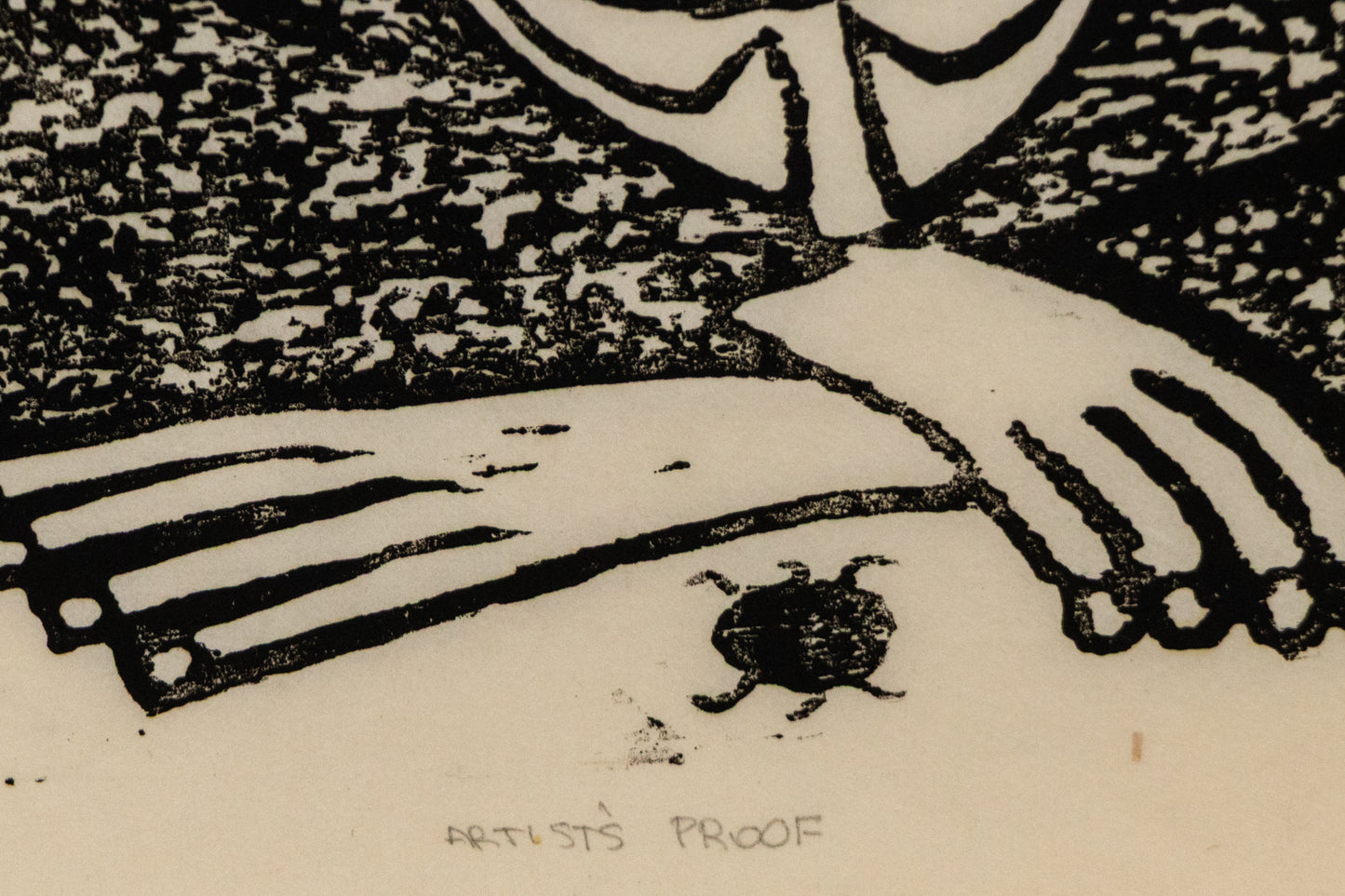 Boy and Bug, Artist proof, Print, 1950