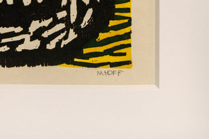 Cat in Grass, Print, circa 1950