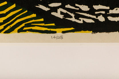 Cat in Grass, Print, circa 1950