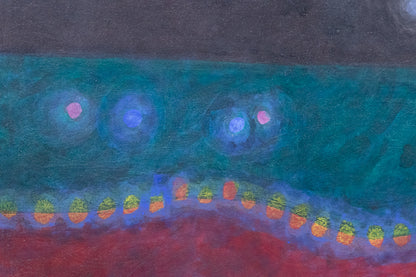 Untitled (Night Road), Painting