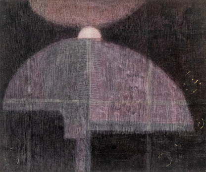Untitled (Three Spheres), Painting