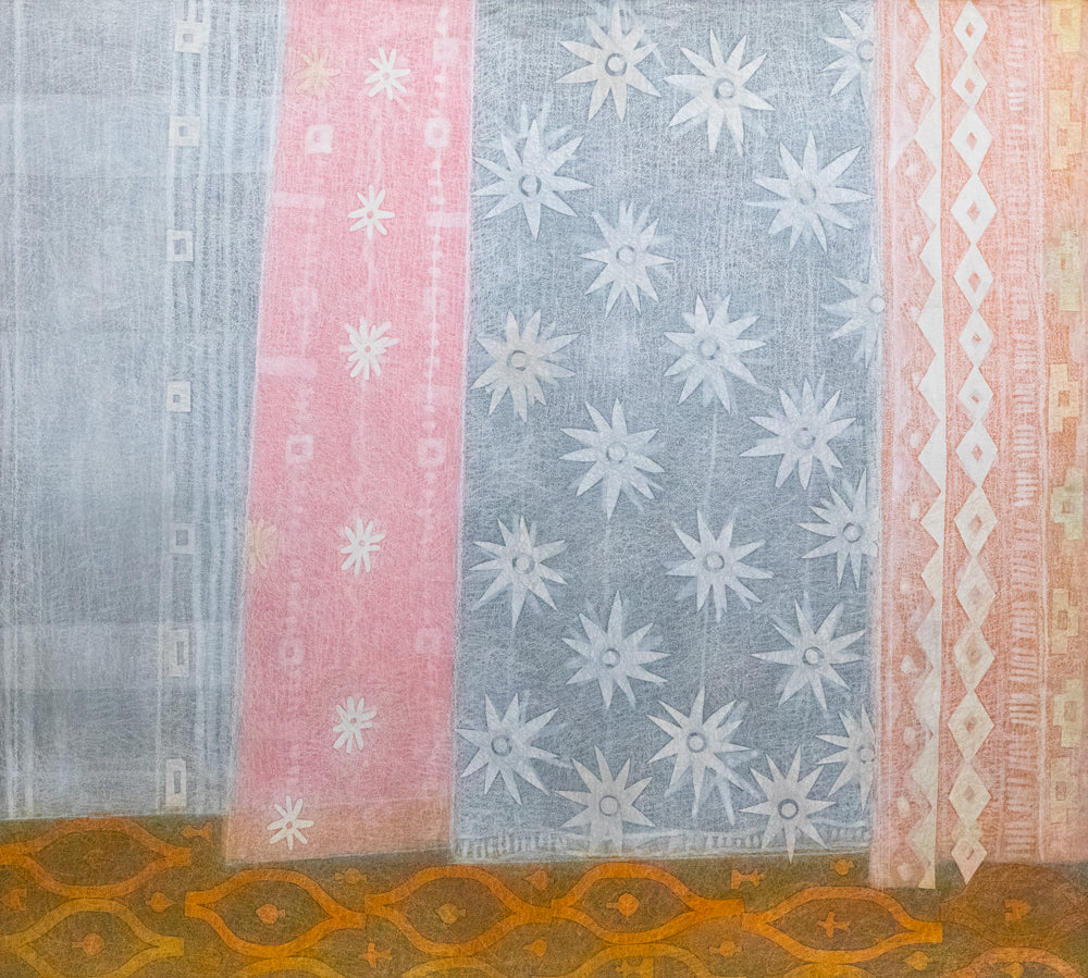 Untitled (Curtains), Painting