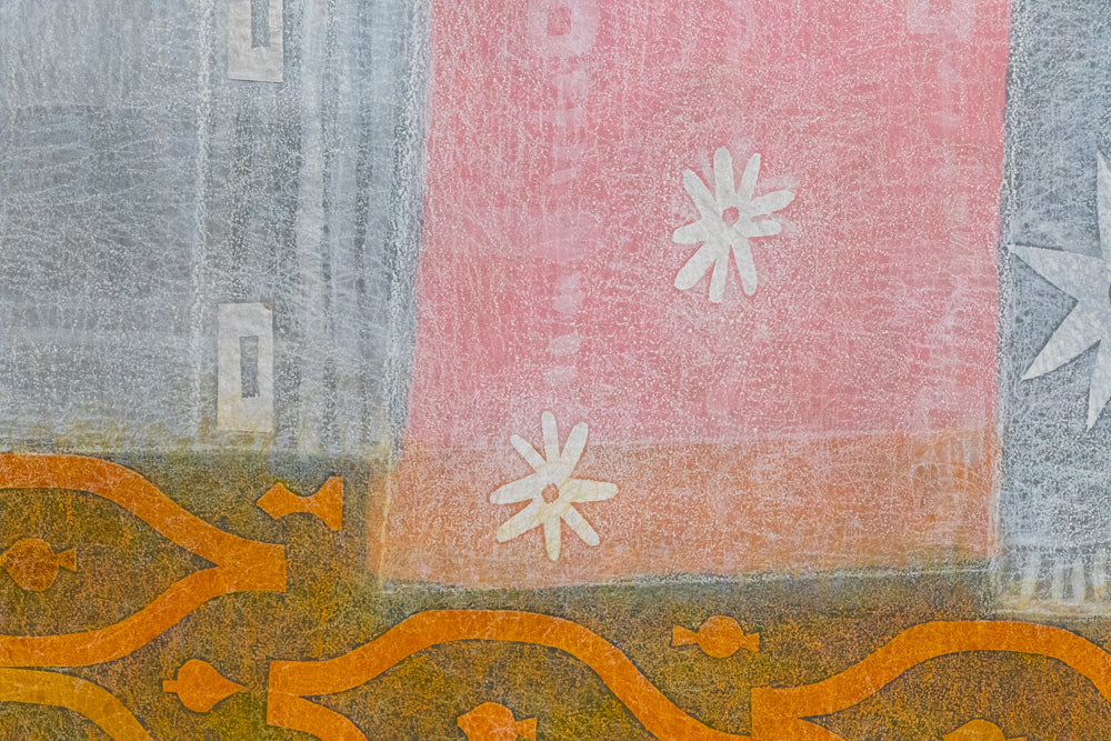 Untitled (Curtains), Painting