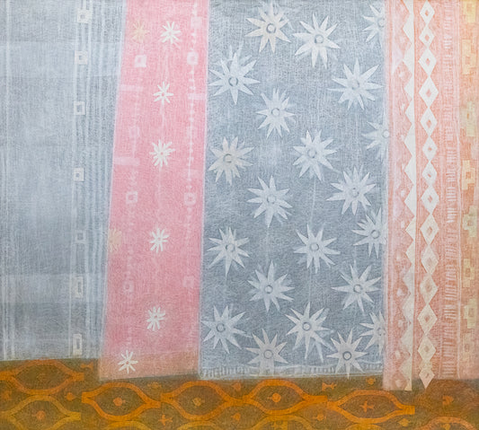 Untitled (Curtains), Painting