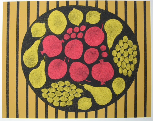 Red with Yellow 26/75, Print