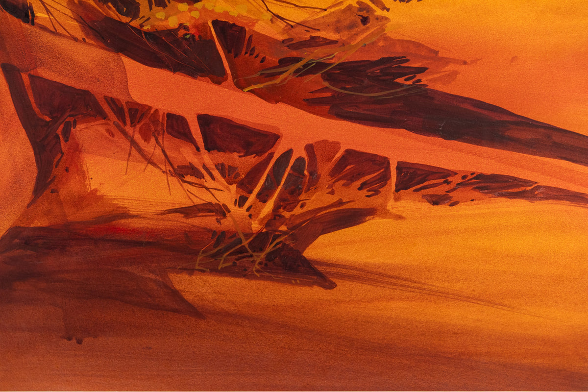 Wooded Autumn, Painting