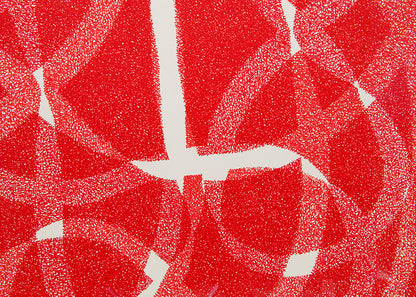 White Line - Red (Variation 2), Silkscreen Print
