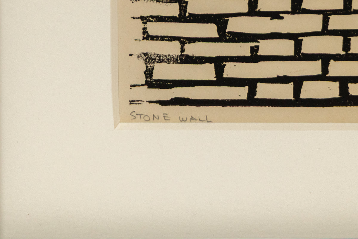Stone Wall, Print