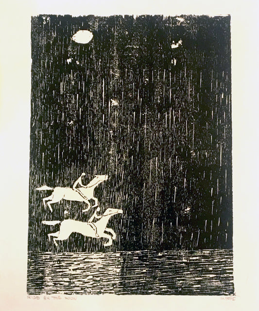 Ride by the Moon, Print