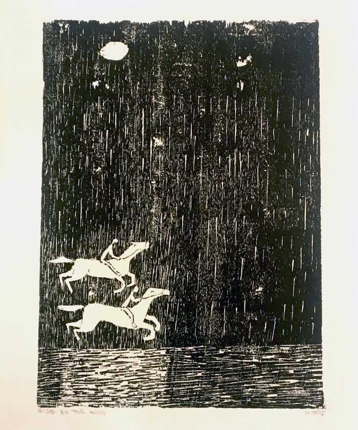 Ride by the Moon, Print