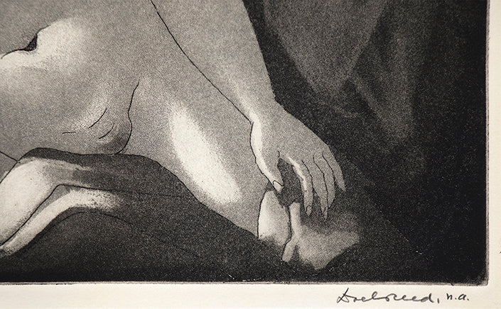 Nude with Winter Bouquet; 11/30, Print, 1972