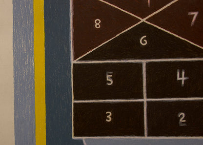 I Yellow - I Blue 46 Rey, Drawing