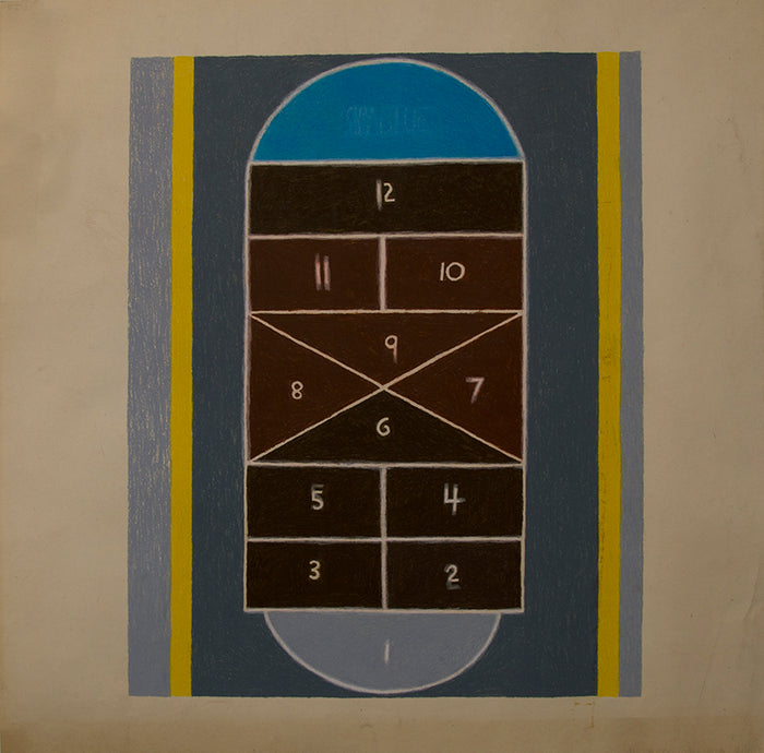 I Yellow - I Blue 46 Rey, Drawing